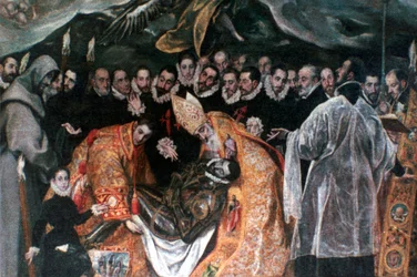 The Burial of Count Orgaz (detail)