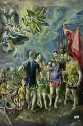 The Martyrdom of St. Maurice (detail)
