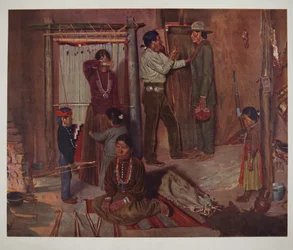 Leaving home for the Carlisle Indian School