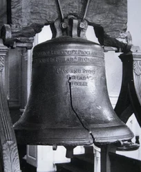 The Liberty Bell, cast in 1752