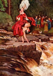 Illustration for the poem 