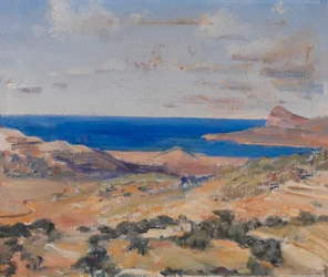 Shore with Blue Sea