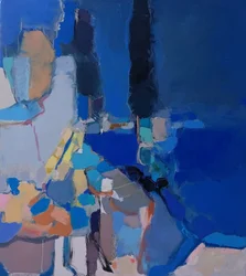 Calm Blue Abstraction