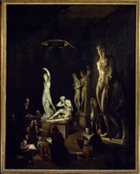 Casting Room of the Royal Academy of London in 1770