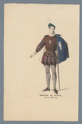 Chevalier of Malta, German Costume