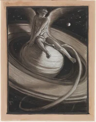 Illustration for Rubáiyát of Omar Khayyám: The Throne of Saturn