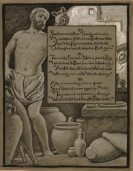 (Illustration for Rubáiyát of Omar Khayyám) The Ungainly Pot