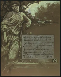 (Illustration for Rubáiyát of Omar Khayyám) The Vine