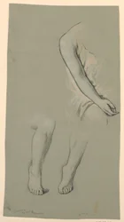 Figure details, ca. 1885