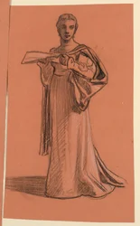 Study for figure in 