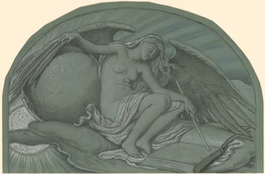 Study for "The Eclipse of the Sun by the Moon"