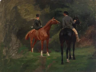 Figures on Horseback
