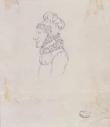 Drawing of a woman