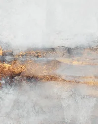 Golden Gray Abstract Layers