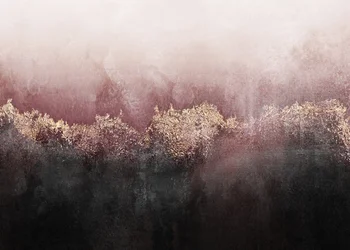 Misty Rose Gold Forest