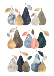 Modern Abstract Pears