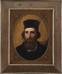 Portrait of the Danish Painter Thorald Læssøe (1816-1878)