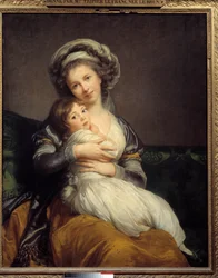 Madame Vigee-Le Brun and Her Daughter, Jeanne Marie-Louise