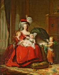 Marie-Antoinette (1755-93) and her Children