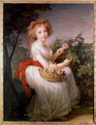 Portrait of Marie-Christine de Bourbon