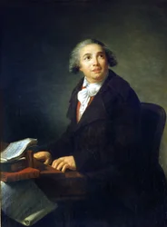 Giovanni Paisiello (or Paesiello) (1740-1816), Italian composer. Museo della Scala in Milan.