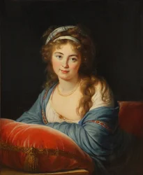 Portrait of Countess Yekaterina Skavronskaya, née von Engelhardt, 1796