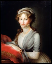 Portrait of Empress Elizabeth Alexeievna