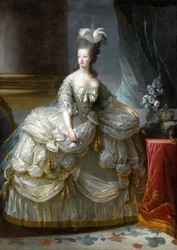 Portrait of Queen Marie Antoinette of France 1755-1793