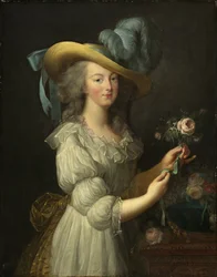 Portrait of Queen Marie Antoinette of France 1755-1793