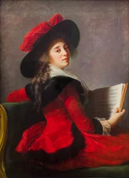 Portrait of the Baroness Crussol, Wife of Henri-Charles-Emmanuel de Crussol-Florensac, née Anne Mari
