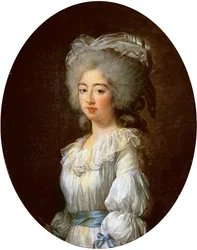 Portrait of Louise Marie Josephine, Comtesse de Provence, Later Queen of France