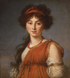 Varvara Ivanovna Naryshkina, née Ladomirsky 1785-1840, 1800