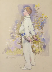 Alec in Whites