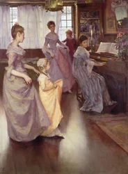 The Minuet, 1892