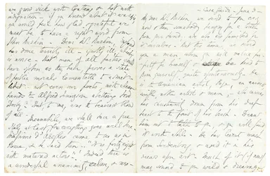 Autograph Letter to John Ruskin, Casa Giudi, Florence, 3rd June 1859