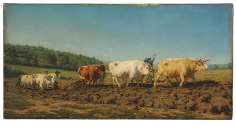 Ploughing in the Nivernais (The First Dressing)