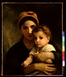 Young Girl With Child