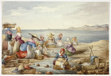 Washerwoman at Nice