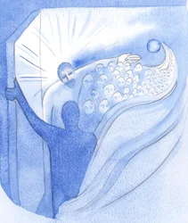 At the Ascension Christ, our brother, returned to the Father in triumph and opened a pathway to Heaven for us, 2001