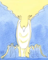 Because Jesus Christ is God as well as man, and Present amongst us at Mass