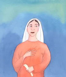 The Blessed Virgin Mary knew when her Son rose from the dead