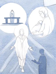 Christ explained one day that it is because of our weakness that He comes to us