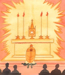Christ is deeply touched, and very pleased, when we take part in traditional devotions such as Adoration of the Blessed Sacrament, with Benediction, or the 
