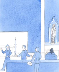 Christ said to me: "Don