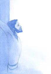 Christ, true man, loved His fellow men and women with His divine love, "in an infinite reparation for all their offenses".
