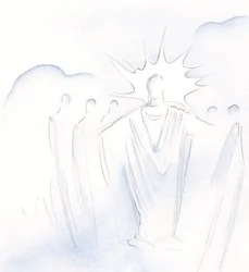 Christ, who is the door, leads us to and fro in Heavenly company