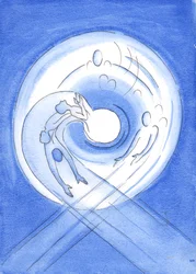 From all eternity the Son of God, who was born of Mary, springs forth from the white-hot love of the Father