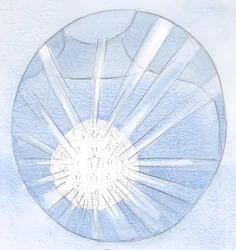 God can pour His grace out from our hearts, as if from a crystal, illuminating others