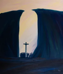 However small, isolated, or persecuted our community may be, Christ is amongst us at Mass, as if in a chasm.