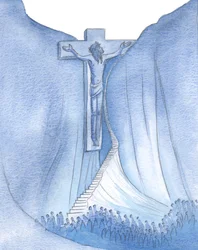 I saw the torment of Christ, and the narrow way through which humanity was led back to God, the way of the Cross